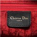 CHRISTIAN DIOR クリスチャン ディオール レディディオール ラージ カナージュ ラムスキン ブラック 18