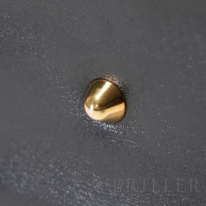 CHRISTIAN DIOR クリスチャン ディオール レディディオール ラージ カナージュ ラムスキン ブラック 19