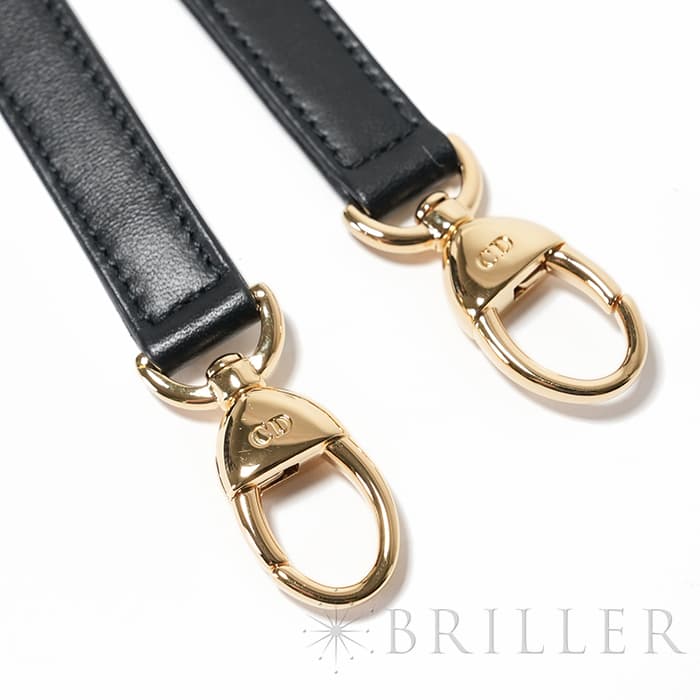 CHRISTIAN DIOR クリスチャン ディオール レディディオール ラージ カナージュ ラムスキン ブラック 26