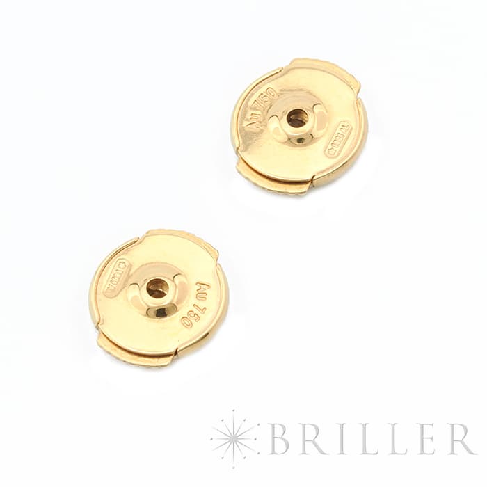 BOUCHERON　ブシュロン セルパンボエム スタッズイヤリング スモール イエローゴールド マザーオブパール JCO01285 11