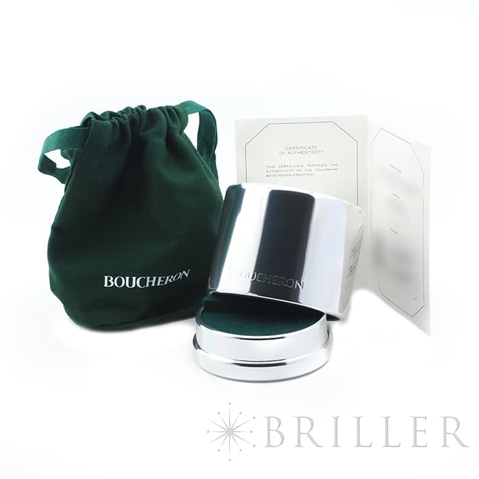 BOUCHERON　ブシュロン セルパンボエム スタッズイヤリング スモール イエローゴールド マザーオブパール JCO01285 6