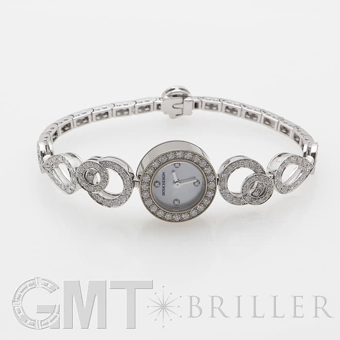 BOUCHERON　ブシュロン アバ デコ WA008503 ホワイトシェル 18mm ホワイトゴールド ブレス 13
