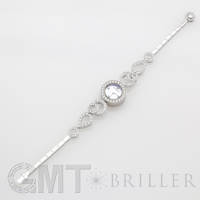 BOUCHERON　ブシュロン アバ デコ WA008503 ホワイトシェル 18mm ホワイトゴールド ブレス 16