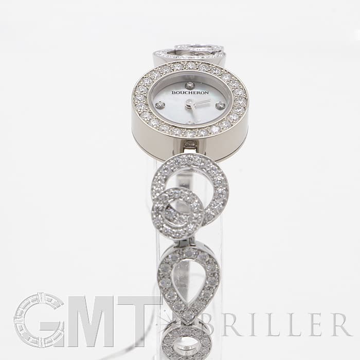 BOUCHERON　ブシュロン アバ デコ WA008503 ホワイトシェル 18mm ホワイトゴールド ブレス 18