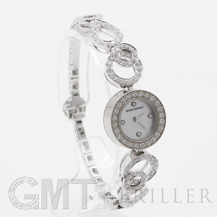 BOUCHERON　ブシュロン アバ デコ WA008503 ホワイトシェル 18mm ホワイトゴールド ブレス 1