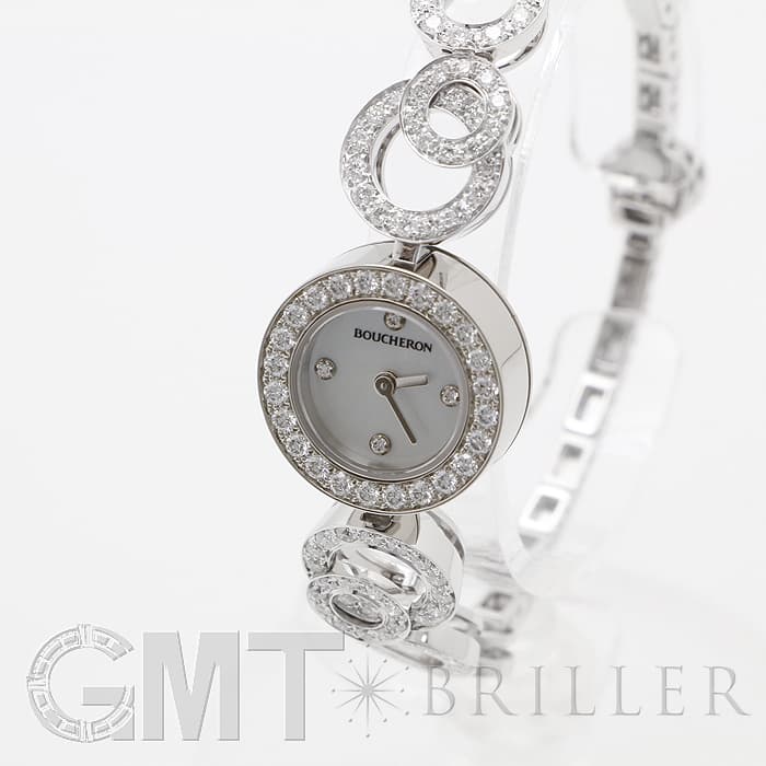 BOUCHERON　ブシュロン アバ デコ WA008503 ホワイトシェル 18mm ホワイトゴールド ブレス 3
