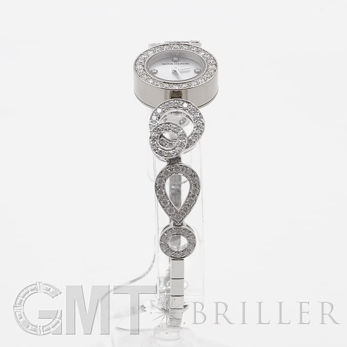 BOUCHERON　ブシュロン アバ デコ WA008503 ホワイトシェル 18mm ホワイトゴールド ブレス 5