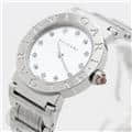 BVLGARI ブルガリ ブルガリ・ブルガリ BBL26WSS/12 12Pダイヤ ホワイト MOP 10