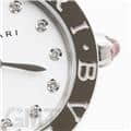 BVLGARI ブルガリ ブルガリ・ブルガリ BBL26WSS/12 12Pダイヤ ホワイト MOP 13