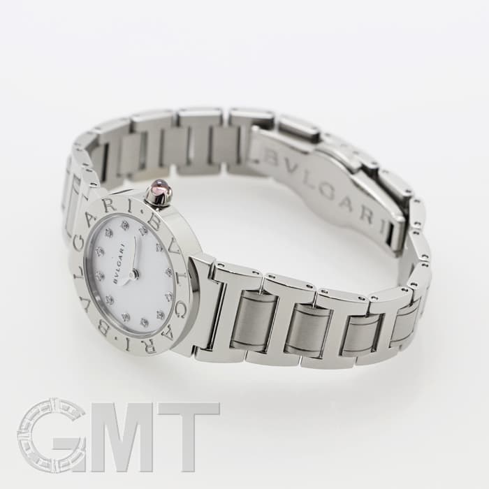 BVLGARI ブルガリ ブルガリ・ブルガリ BBL26WSS/12 12Pダイヤ ホワイト MOP 16