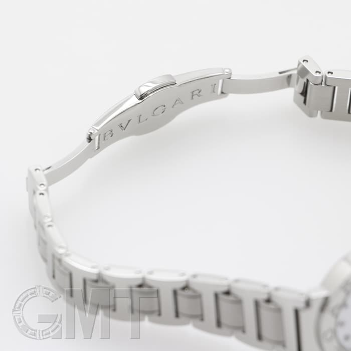 BVLGARI ブルガリ ブルガリ・ブルガリ BBL26WSS/12 12Pダイヤ ホワイト MOP 23
