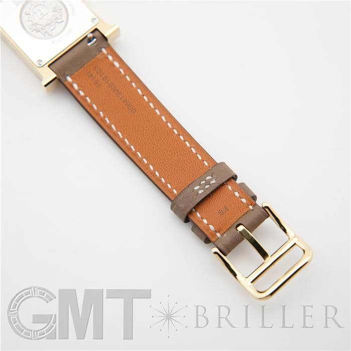 HERMES エルメス Hウォッチ HH1.201.229 ホワイト エトゥープ 14