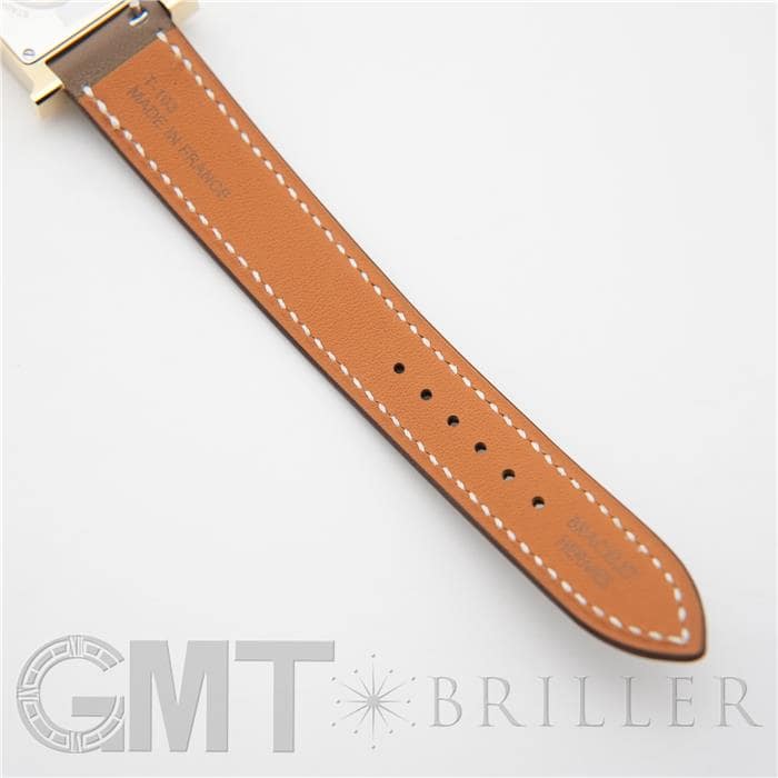 HERMES エルメス Hウォッチ HH1.201.229 ホワイト エトゥープ 16