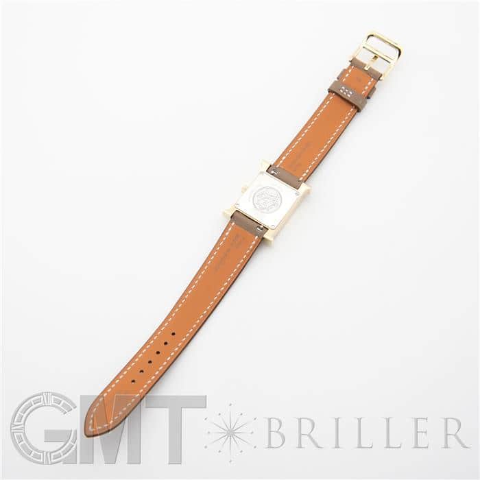 HERMES エルメス Hウォッチ HH1.201.229 ホワイト エトゥープ 7