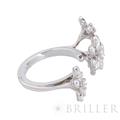 Van Cleef & Arpels ヴァン クリーフ&アーペル ソクラテス アントレ レ ドア リング ホワイトゴールド ダイヤモンド 9号 VCARB14500 11