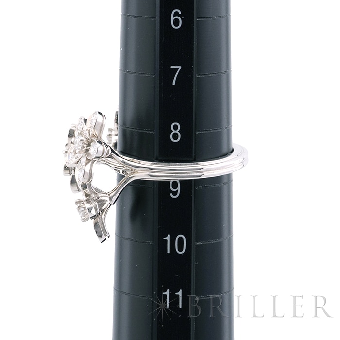 Van Cleef & Arpels ヴァン クリーフ&アーペル ソクラテス アントレ レ ドア リング ホワイトゴールド ダイヤモンド 9号 VCARB14500 12