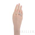 Van Cleef & Arpels ヴァン クリーフ&アーペル ソクラテス アントレ レ ドア リング ホワイトゴールド ダイヤモンド 9号 VCARB14500 13