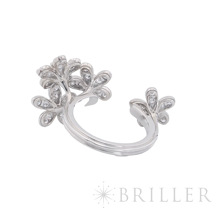 Van Cleef & Arpels ヴァン クリーフ&アーペル ソクラテス アントレ レ ドア リング ホワイトゴールド ダイヤモンド 9号 VCARB14500 1