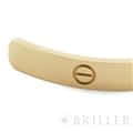 CARTIER カルティエ ラブ ブレスレット オープン バングル イエローゴールド 19号 12