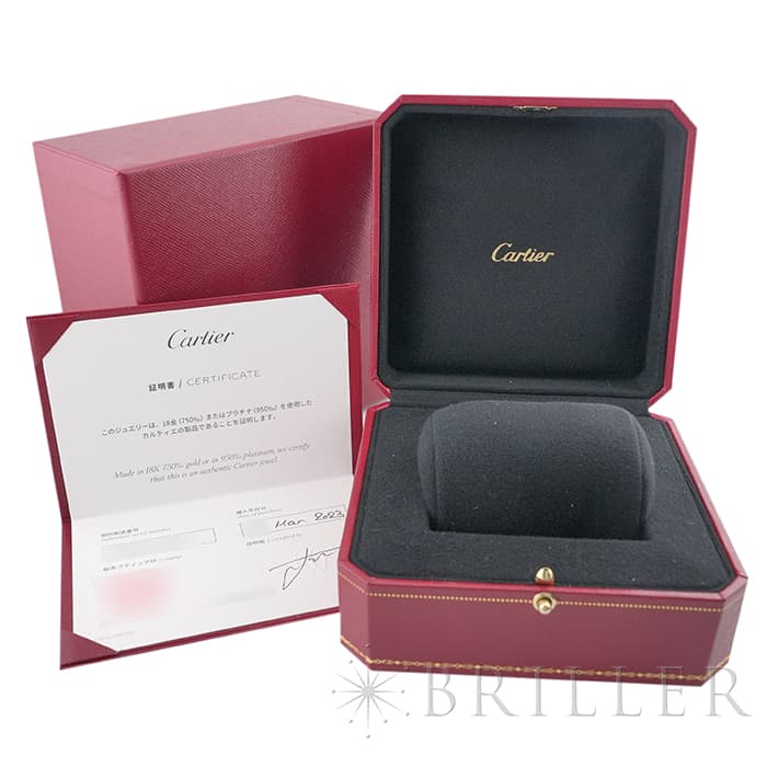 CARTIER カルティエ ラブ ブレスレット オープン バングル イエローゴールド 19号 7