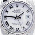 ROLEX ロレックス デイトジャスト 179174 ホワイト ローマ 9