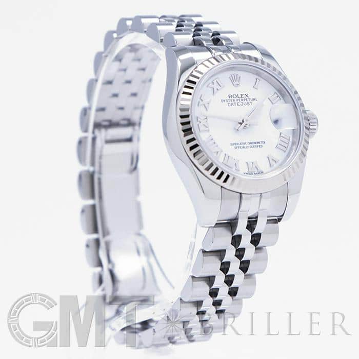ROLEX ロレックス デイトジャスト 179174 ホワイト ローマ 11