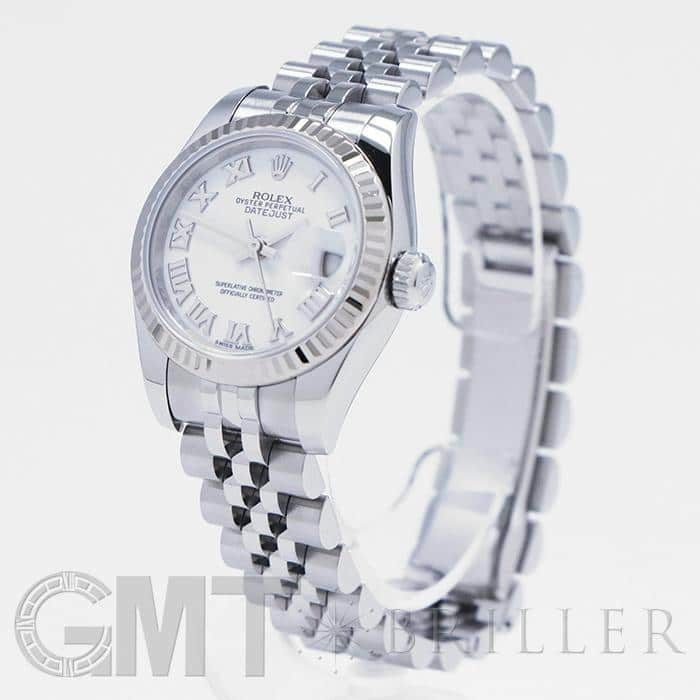 ROLEX ロレックス デイトジャスト 179174 ホワイト ローマ 1