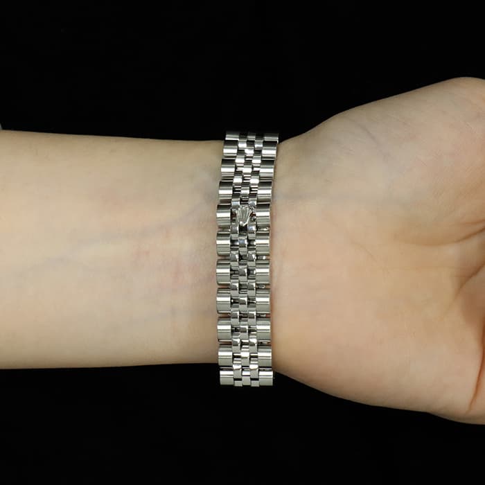 ROLEX ロレックス デイトジャスト 179174 ホワイト ローマ 27