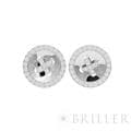 Van Cleef & Arpels ヴァン クリーフ&アーペル ブトニエール ピアス ホワイトゴールド ダイヤモンド メイン