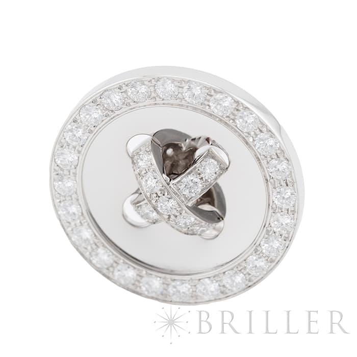 Van Cleef & Arpels ヴァン クリーフ&アーペル ブトニエール ピアス ホワイトゴールド ダイヤモンド 5