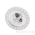 Van Cleef & Arpels ヴァン クリーフ&アーペル ブトニエール ピアス ホワイトゴールド ダイヤモンド 5