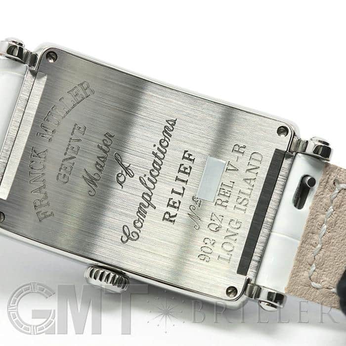 FRANCK MULLER フランク・ミュラー ロングアイランド 902QZRELVR SLV WH EN【アウトレット】 27