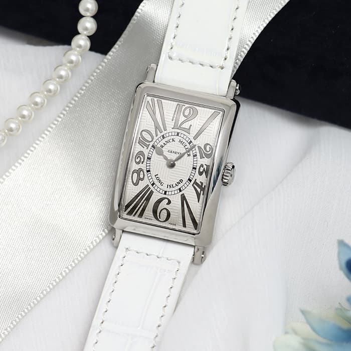 FRANCK MULLER フランク・ミュラー ロングアイランド 902QZRELVR SLV WH EN【アウトレット】 2