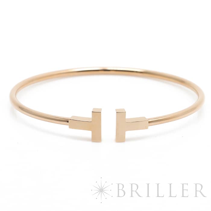 Tiffany Tワイヤーブレスレット Tiffany T ティファニー ティファニーTワイヤーブレスレット Mサイズ