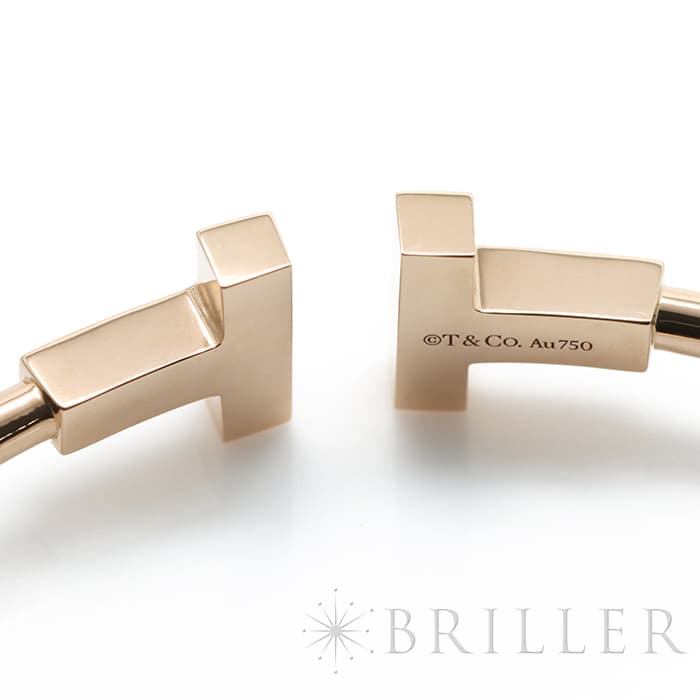TIFFANY & Co. ティファニー ティファニーT ワイヤー ブレスレット ローズゴールド MD 33419759 10