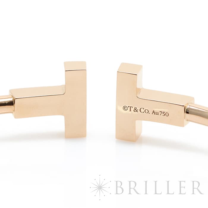 TIFFANY & Co. ティファニー ティファニーT ワイヤー ブレスレット ローズゴールド MD 33419759 3