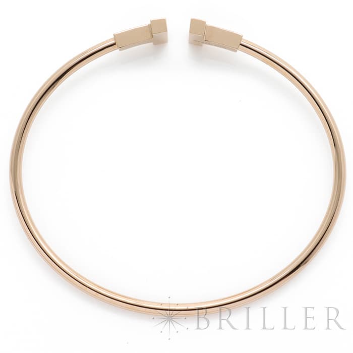 TIFFANY & Co. ティファニー ティファニーT ワイヤー ブレスレット ローズゴールド MD 33419759 4