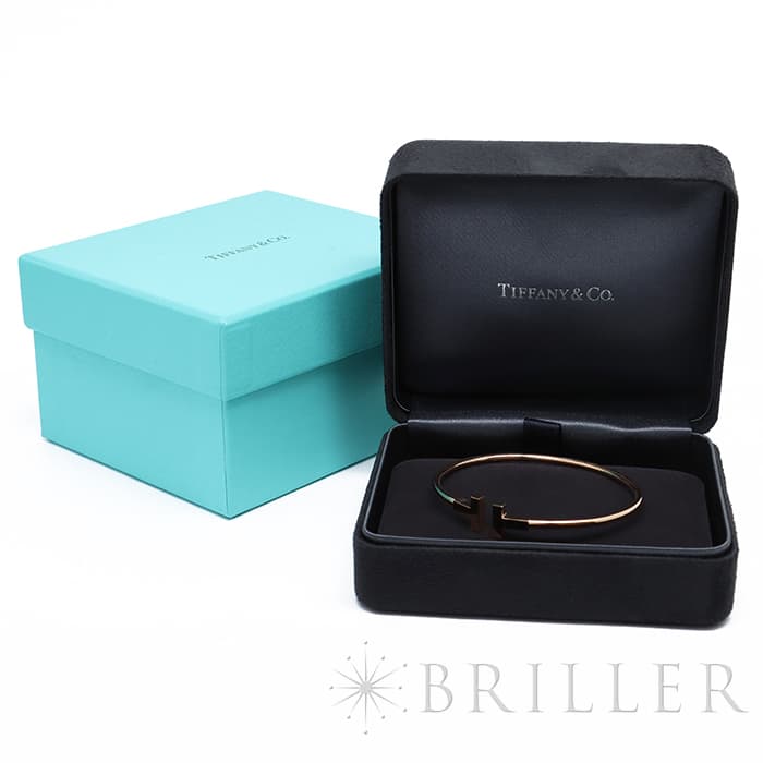 TIFFANY & Co. ティファニー ティファニーT ワイヤー ブレスレット ローズゴールド MD 33419759 7