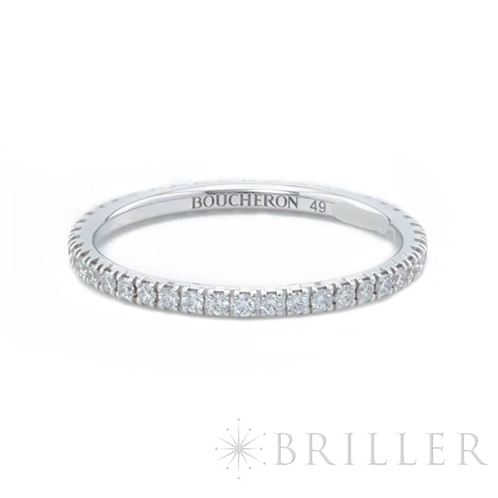 BOUCHERON　ブシュロン エピュール ダイヤモンド リング 1ロー ホワイトゴールド 9号 JAL01181 メイン