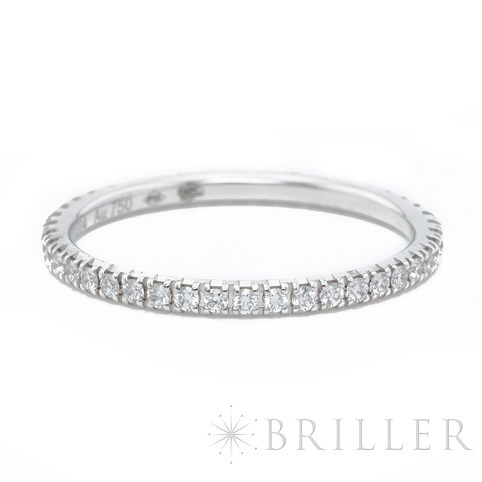 BOUCHERON　ブシュロン エピュール ダイヤモンド リング 1ロー ホワイトゴールド 9号 JAL01181 9