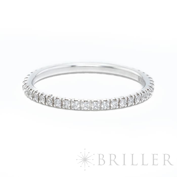 BOUCHERON　ブシュロン エピュール ダイヤモンド リング 1ロー ホワイトゴールド 9号 JAL01181 11