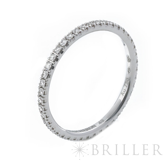 BOUCHERON　ブシュロン エピュール ダイヤモンド リング 1ロー ホワイトゴールド 9号 JAL01181 7