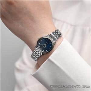 OMEGA オメガ デ・ヴィル プレステージ ブルー 8Pダイヤ 424.10.27.60.53.001