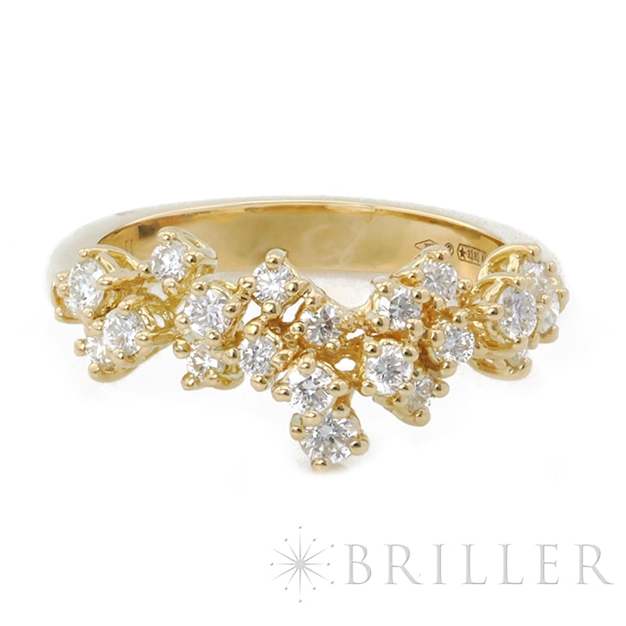 Damiani ダミアーニ ミモザ リング イエローゴールド ダイヤモンド 9号 20086884 メイン