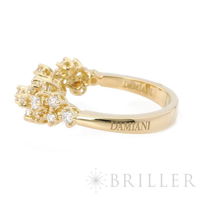Damiani ダミアーニ ミモザ リング イエローゴールド ダイヤモンド 9号 20086884 9