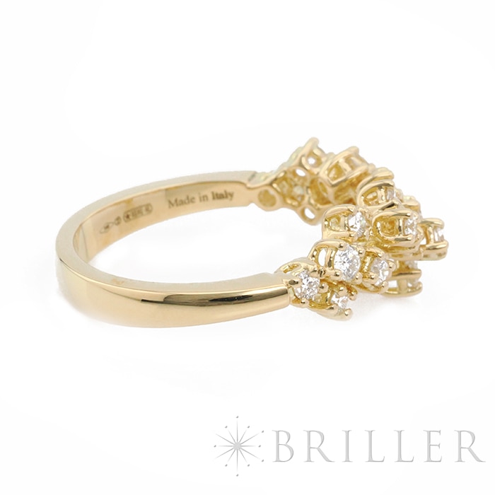 Damiani ダミアーニ ミモザ リング イエローゴールド ダイヤモンド 9号 20086884 10