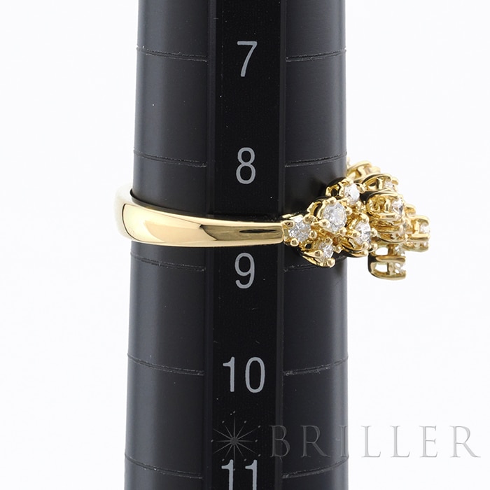 Damiani ダミアーニ ミモザ リング イエローゴールド ダイヤモンド 9号 20086884 12