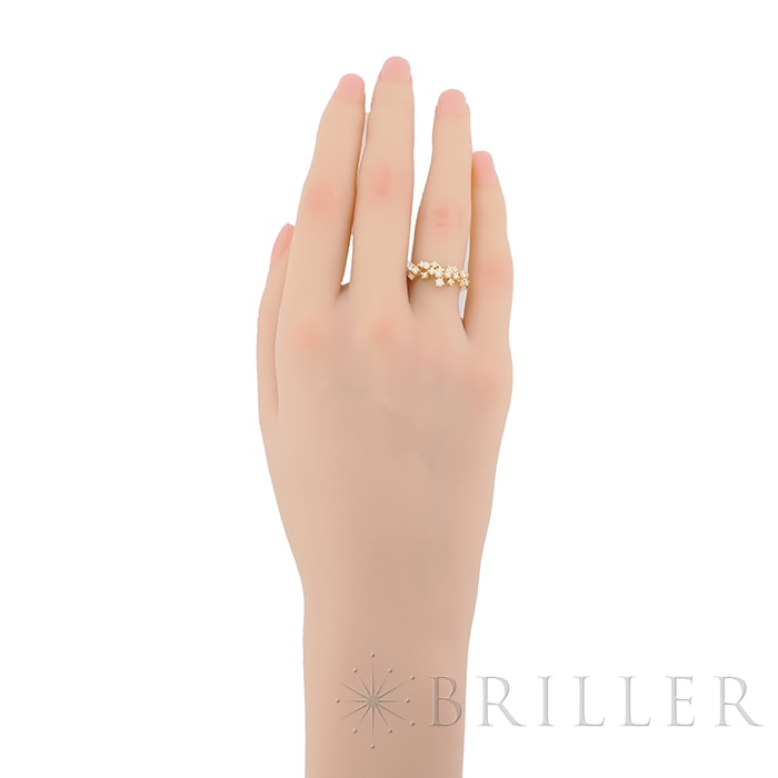 Damiani ダミアーニ ミモザ リング イエローゴールド ダイヤモンド 9号 20086884 13
