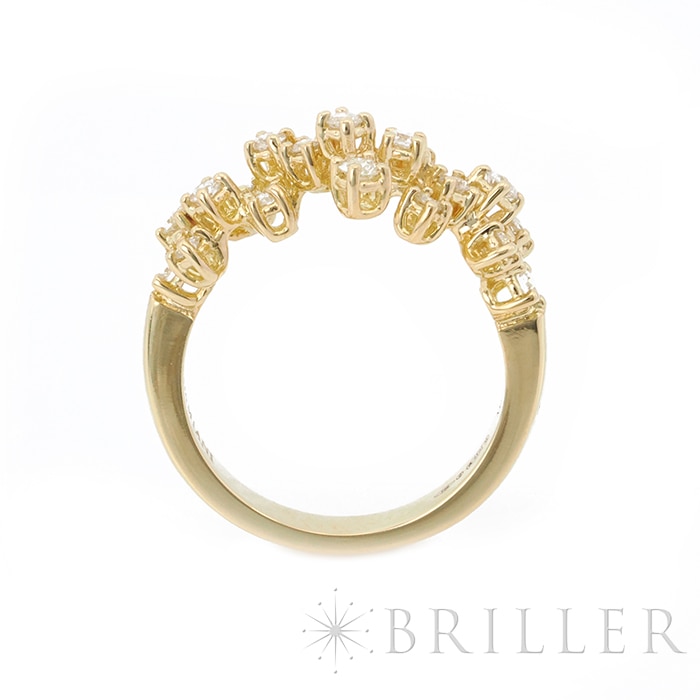 Damiani ダミアーニ ミモザ リング イエローゴールド ダイヤモンド 9号 20086884 3