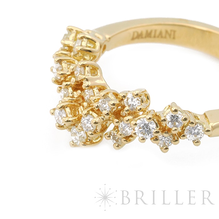 Damiani ダミアーニ ミモザ リング イエローゴールド ダイヤモンド 9号 20086884 5